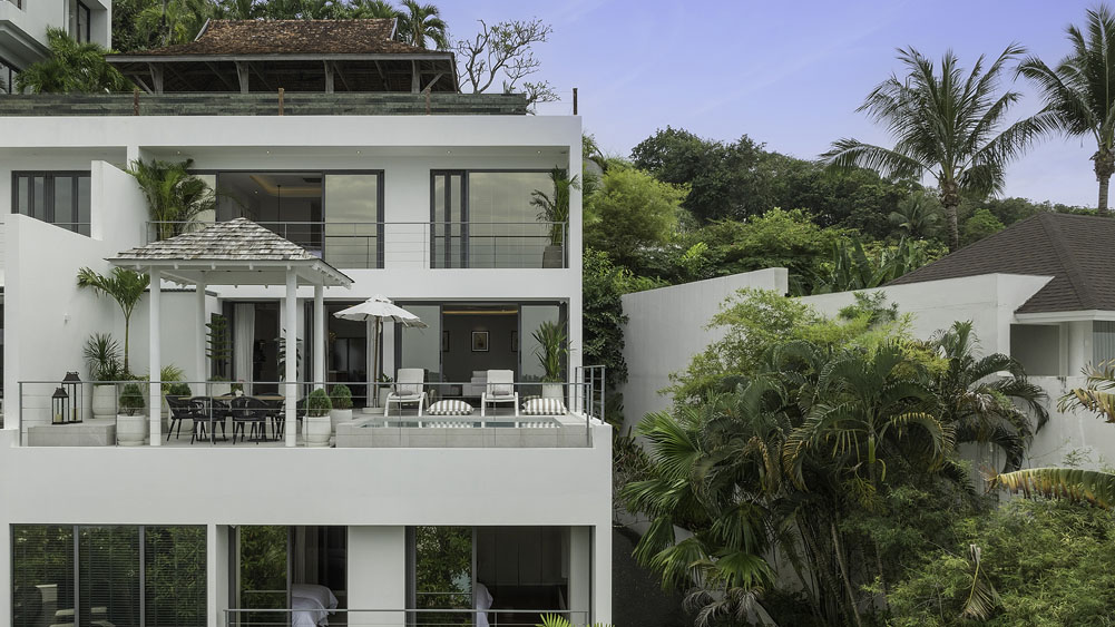 Surin Seaview Villa - Stunning modern hillside villa